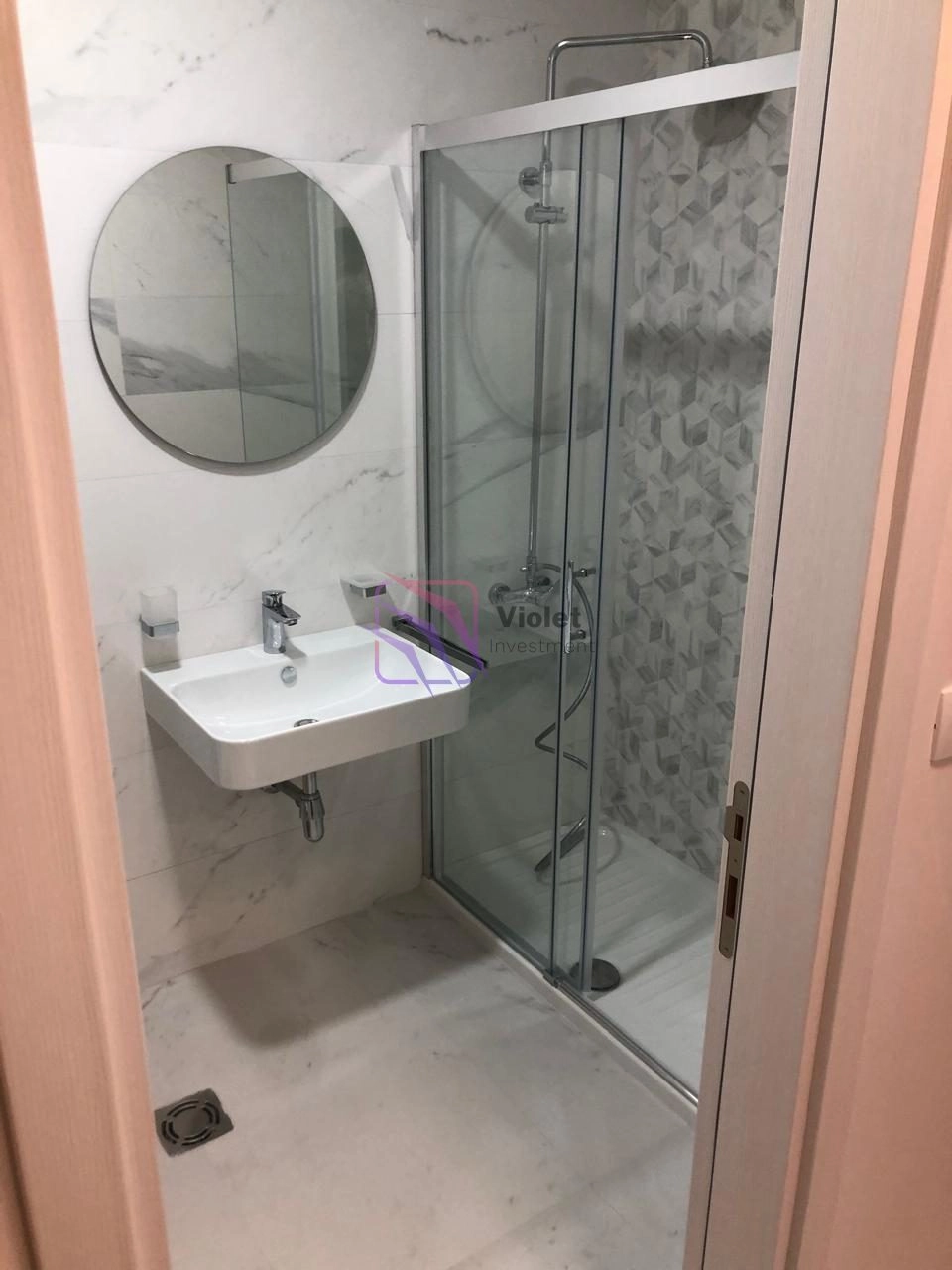 Namjesten-jednosoban-stan-Central-Point-Podgorica-7 Izdavanje: Jednosoban stan 46 m² – Central Point, Podgorica — fotografija 8