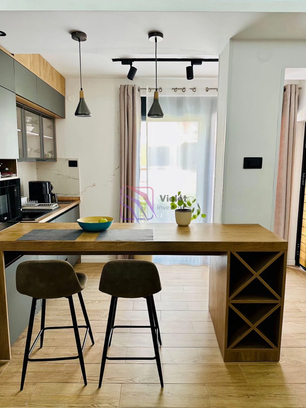 Jednosoban-stan-sa-terasom-u-Golubovini-Budva-2 Jednosoban stan 45 m² – Golubovina, Budva — fotografija 3