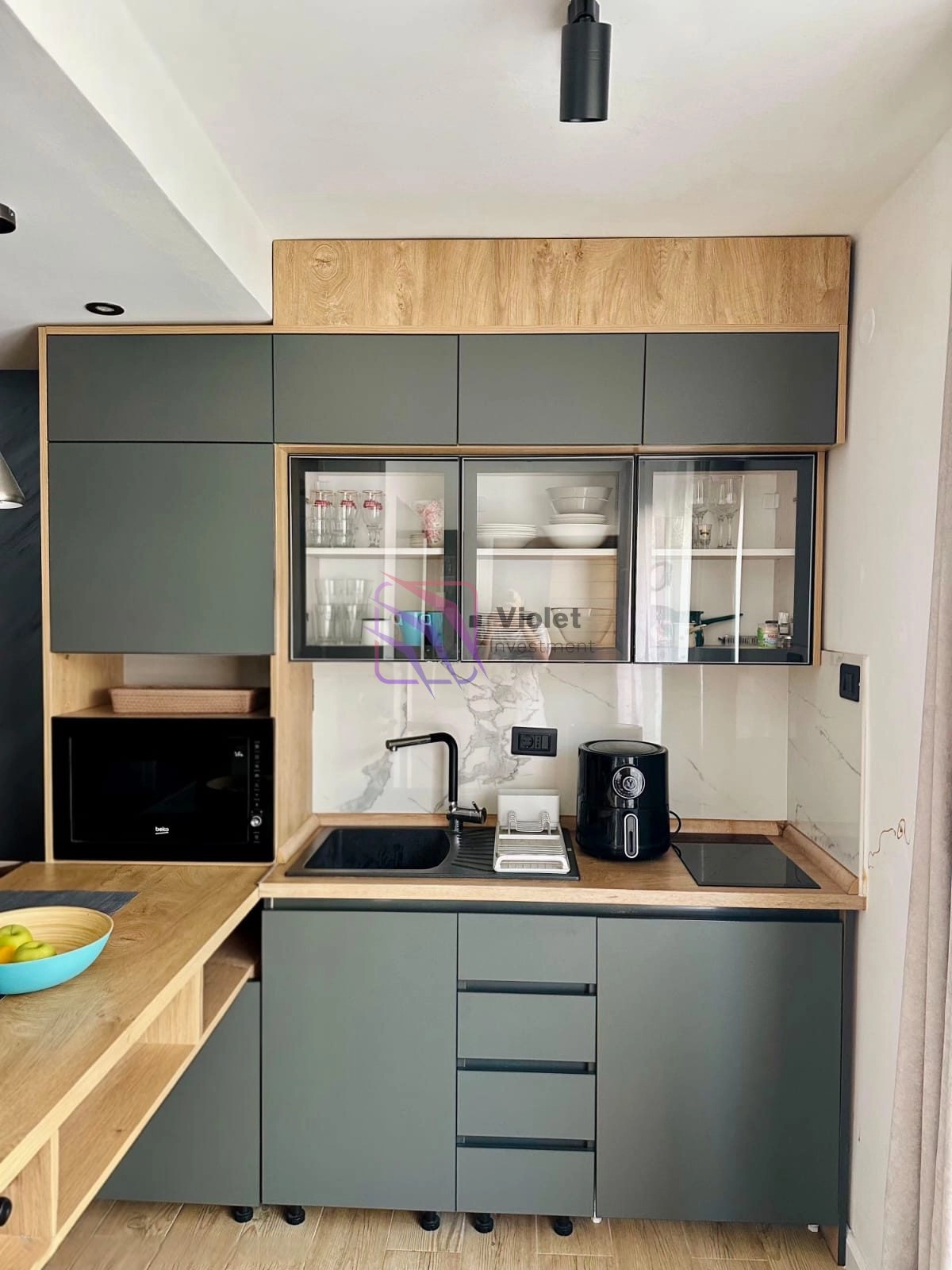 Jednosoban-stan-sa-terasom-u-Golubovini-Budva-3 Jednosoban stan 45 m² – Golubovina, Budva — fotografija 4