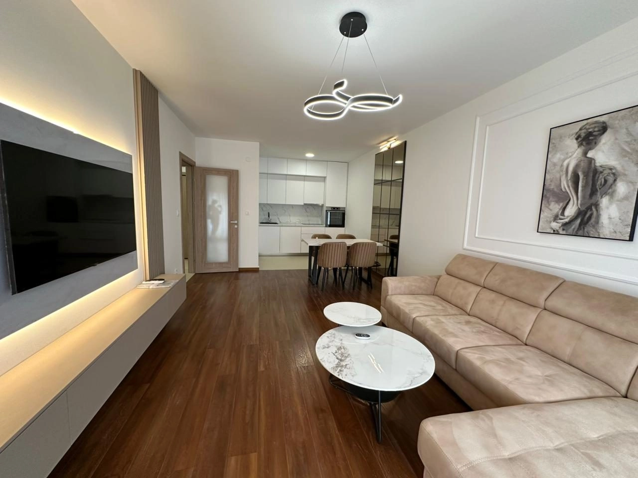 Izdavanje: Dvosoban stan 72 m² – Master kvart, Podgorica — fotografija 2