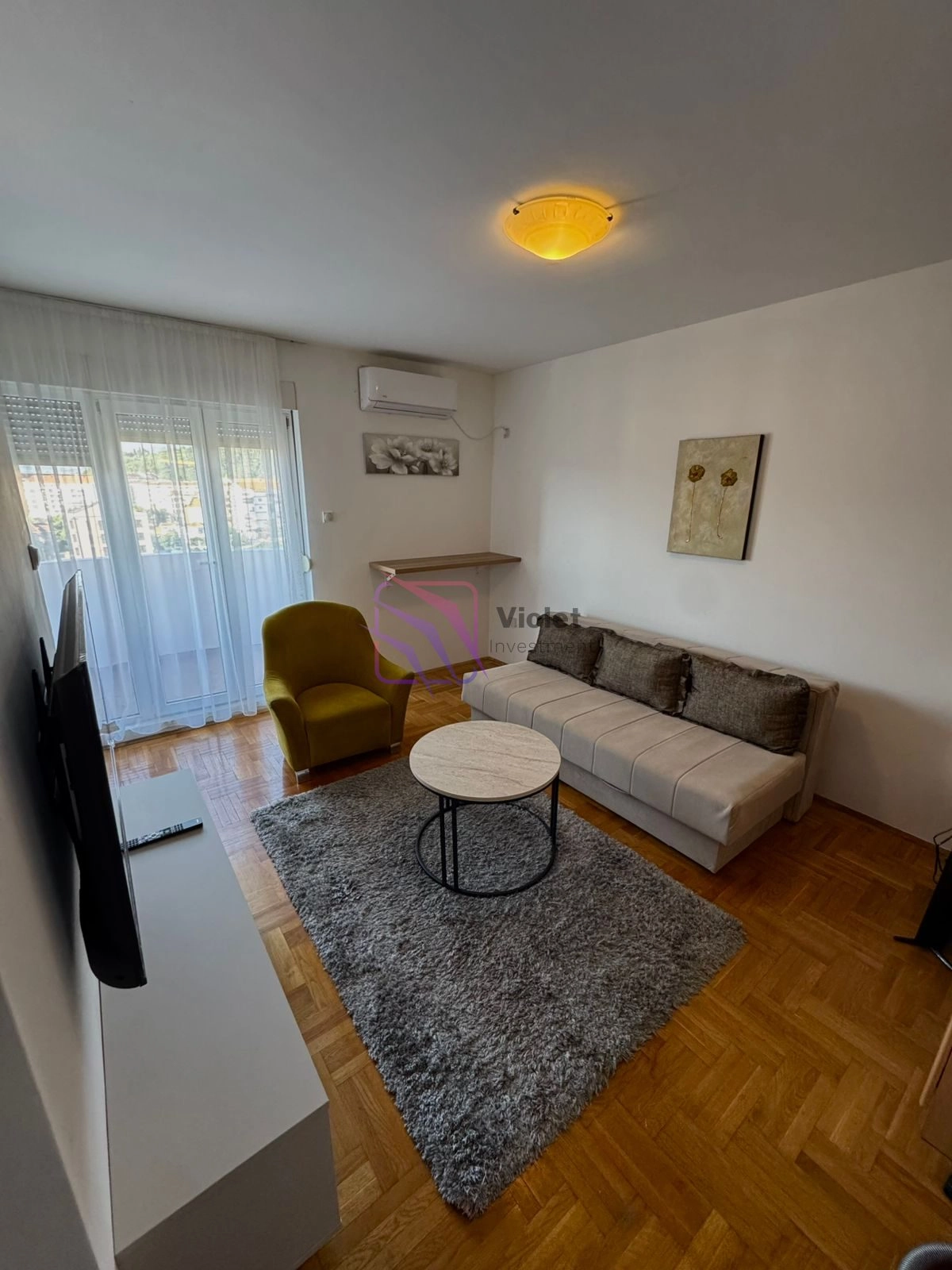 Namjestena-garsonjera-u-Zabjelu-Podgorica-6 Izdavanje: Garsonjera 27 m² – Zabjelo, Podgorica — fotografija 7