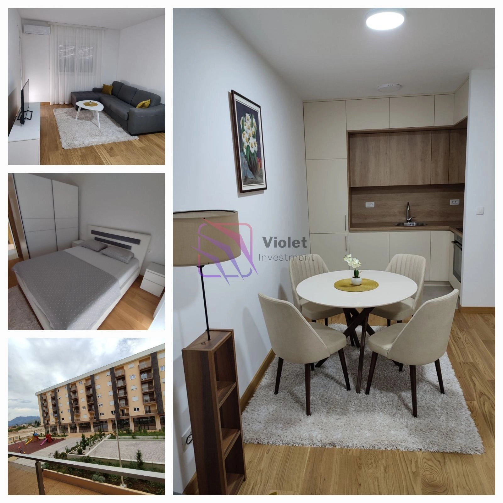 Jednosoban-namjesten-stan-u-naselju-New-City-Podgorica-2 Izdavanje: Jednosoban stan 45 m² – New City, Podgorica — fotografija 3