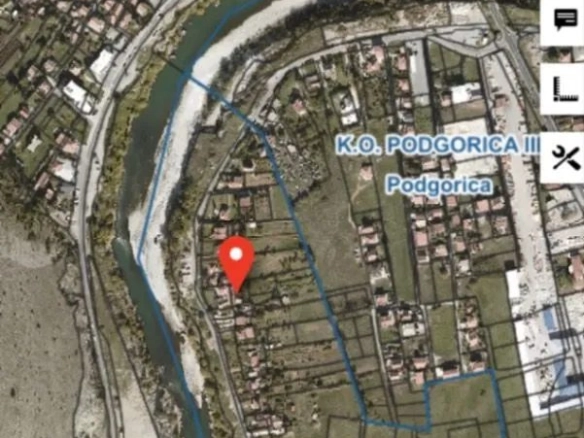 Plac 1.676 m² – Dahna, Podgorica — fotografija 2