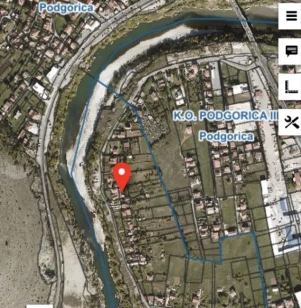 Urbanizovan-plac-u-naselju-Dahna-Podgorica-1 Plac 1.676 m² – Dahna, Podgorica — fotografija 2