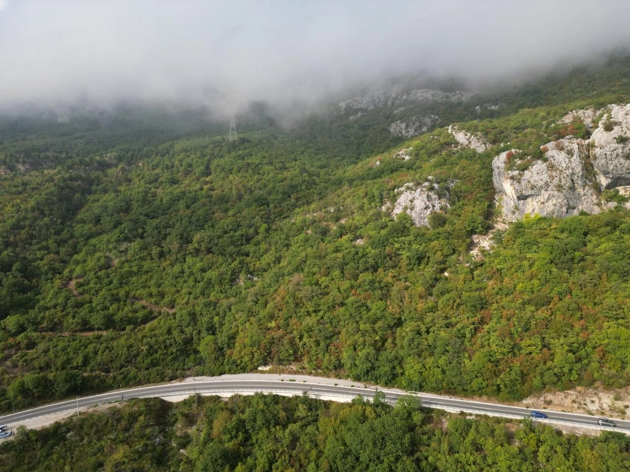 Plac-sa-pogledom-na-more-u-Lapcicima-Budva-1 Plac 12.534 m² – Lapčići, Budva — fotografija 2
