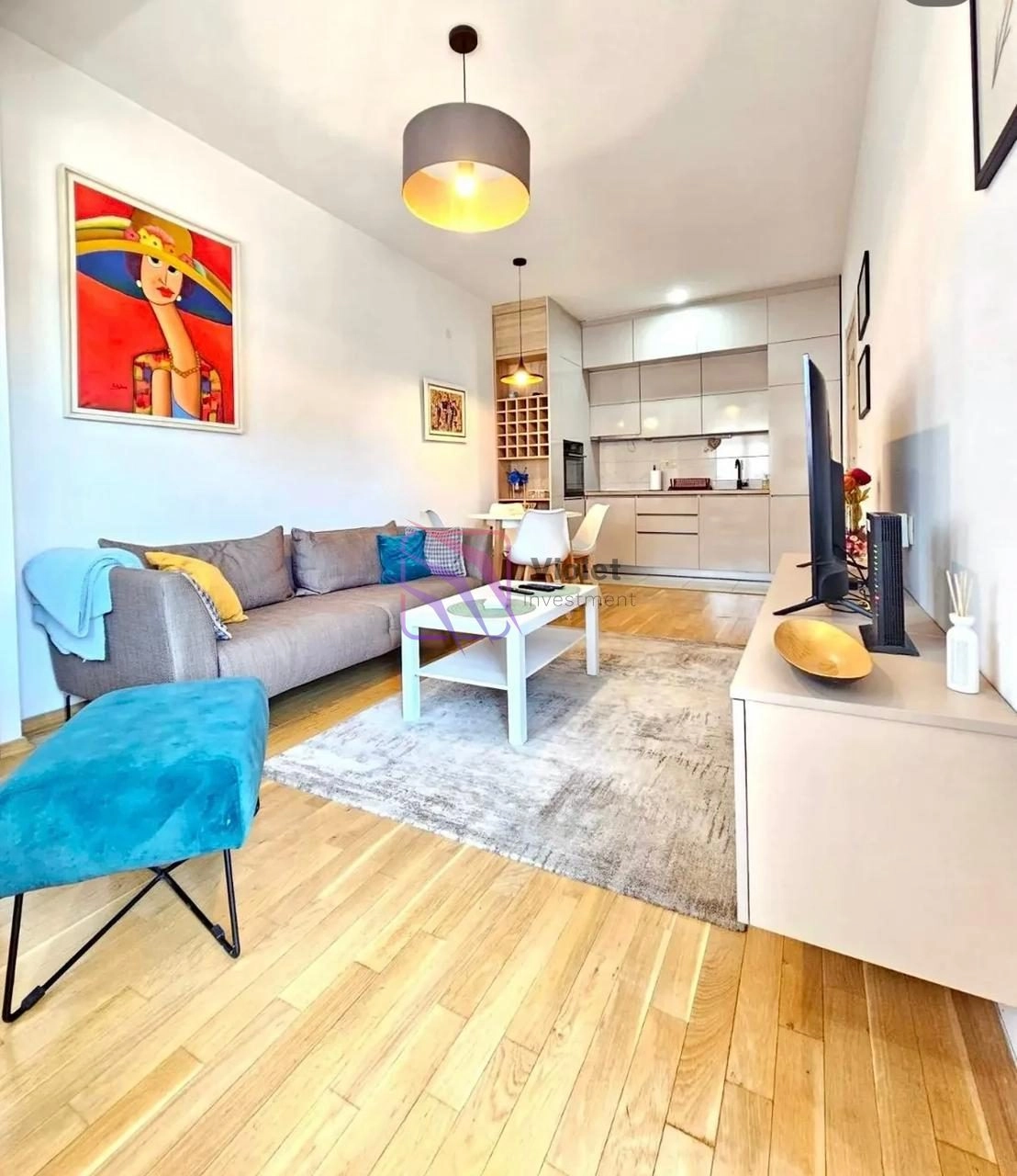 Izdavanje: Jednosoban stan 45 m² – Blok 9, Podgorica — fotografija 3