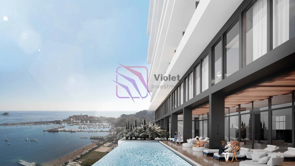 Hotelski-apartman-u-Radisson-Collection-kompleksu-Budva-12 Hotel 54 m² – Centar, Budva — fotografija 13