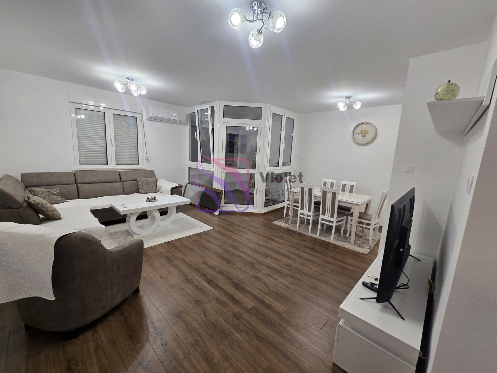 Trosoban-stan-103-m²-u-Bloku-6-Podgorica-2 Izdavanje: Trosoban stan 103 m² – Blok 6, Podgorica — fotografija 3