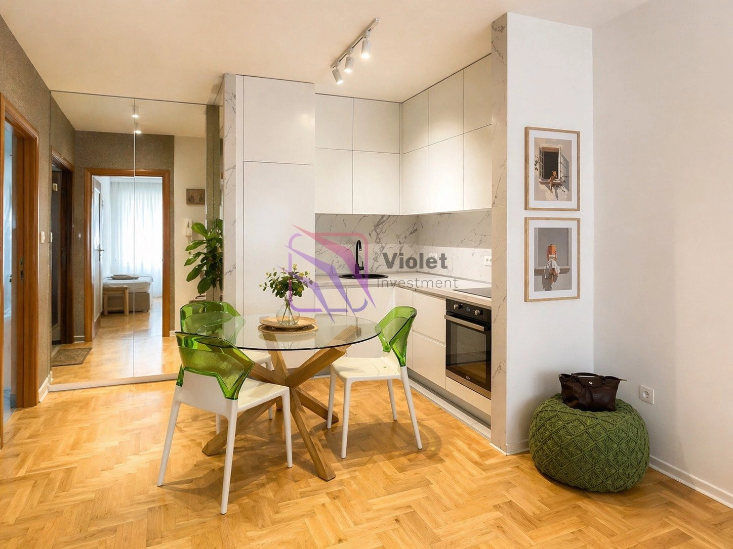Jednosoban-stan-41-m²-u-naselju-City-kej-Podgorica-2 Izdavanje: Jednosoban stan 41 m² – City kej, Podgorica — fotografija 3