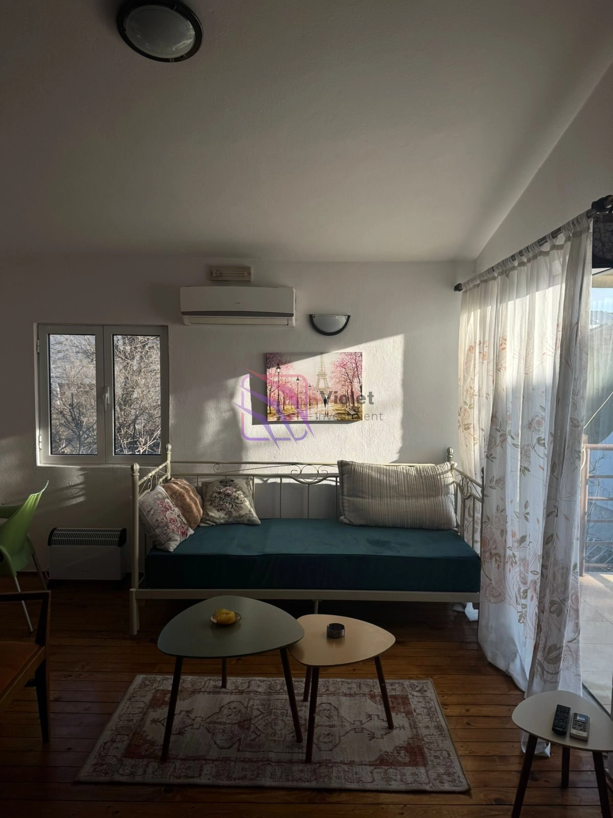 Jednosoban-namjesten-stan-Stari-aerodrom-Podgorica-1 Izdavanje: Jednosoban stan 48 m² – Stari aerodrom, Podgorica — fotografija 2