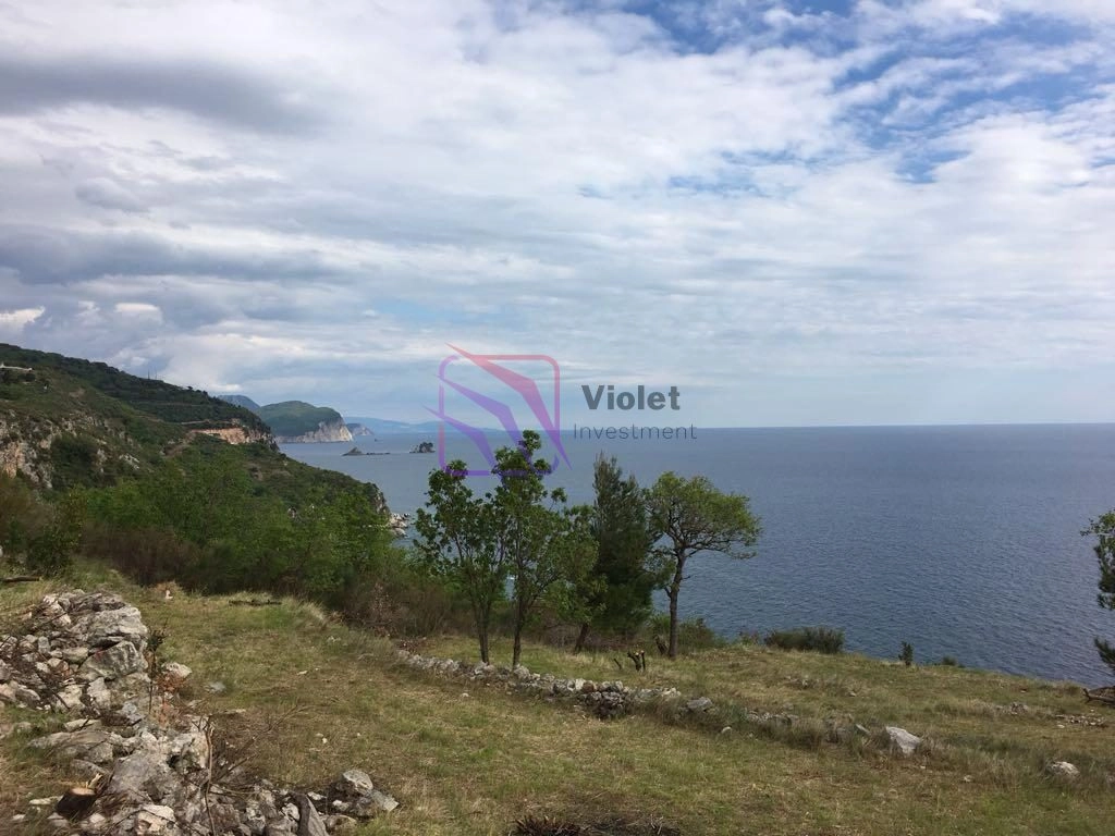 Plac-na-litici-uz-more-Rezevici-Budva-2 Plac 2.500 m² – Reževići, Budva — fotografija 3