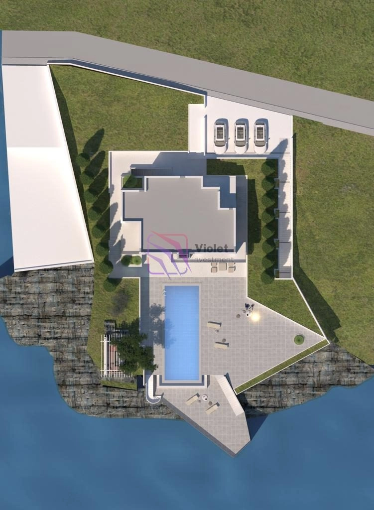 Kuca-sa-bazenom-i-pogledom-na-more-Rezevici-Budva-1 Kuća 580 m² – Reževići, Budva — fotografija 2