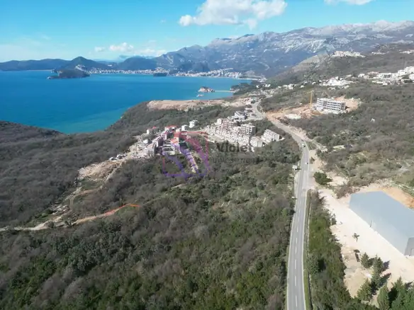 Plac 1.739 m² – Reževići, Budva — fotografija 3