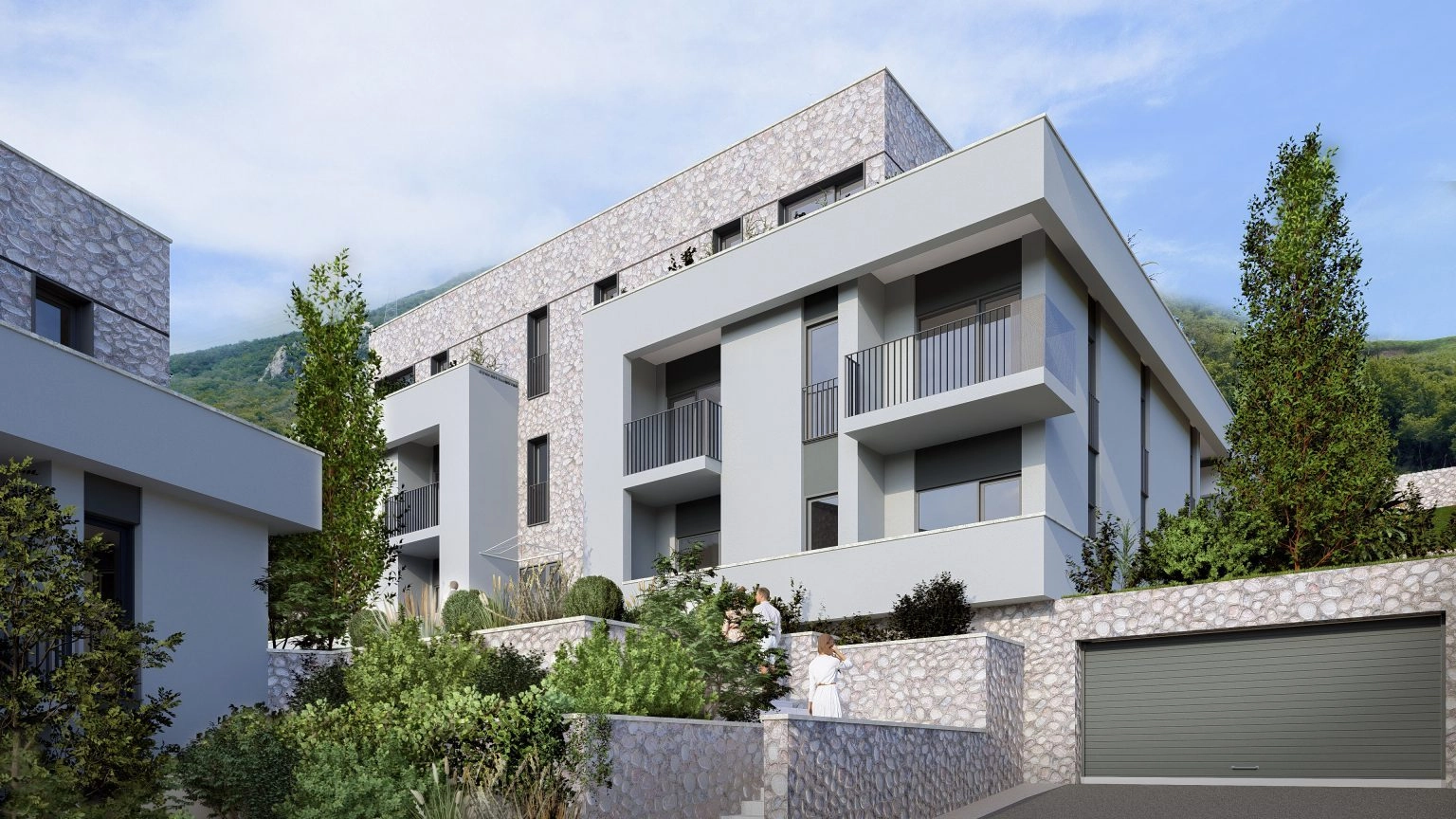 Garsonjera-u-kompleksu-Aura-Vitalis-Lastva-Grbaljska-Kotor-1 Garsonjera 28 m² – Lastva Grbaljska, Kotor — fotografija 2