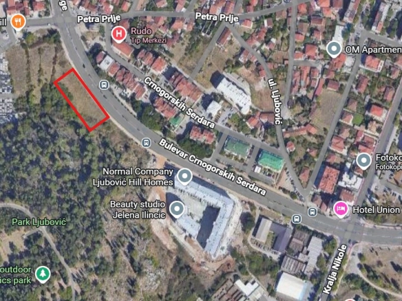 Plac za izdavanje u naselju Ljubović