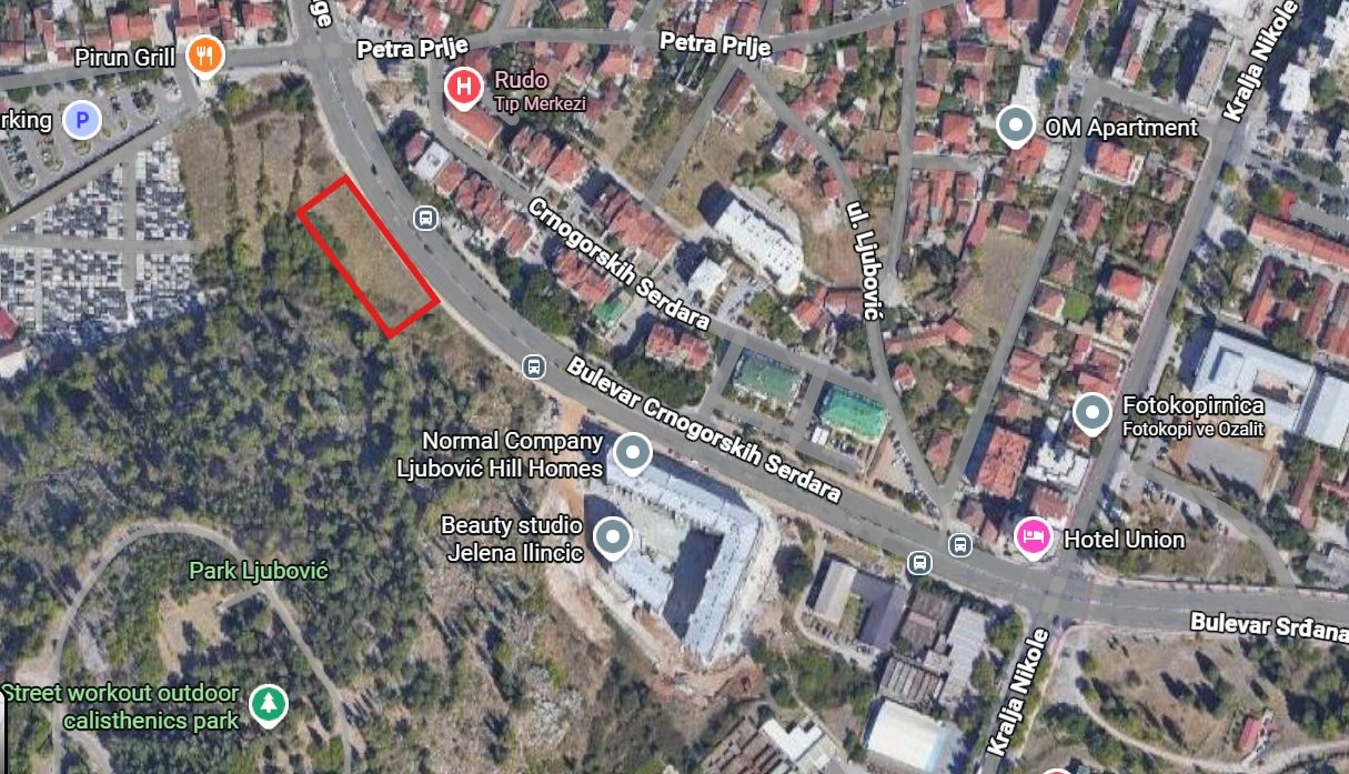 Plac za izdavanje u naselju Ljubović