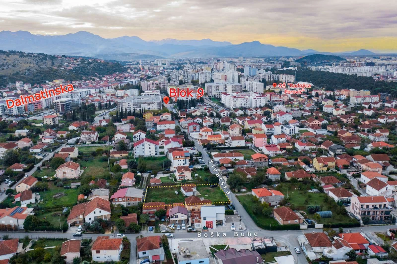 Plac 1.475 m² – Tološi, Podgorica — fotografija 5