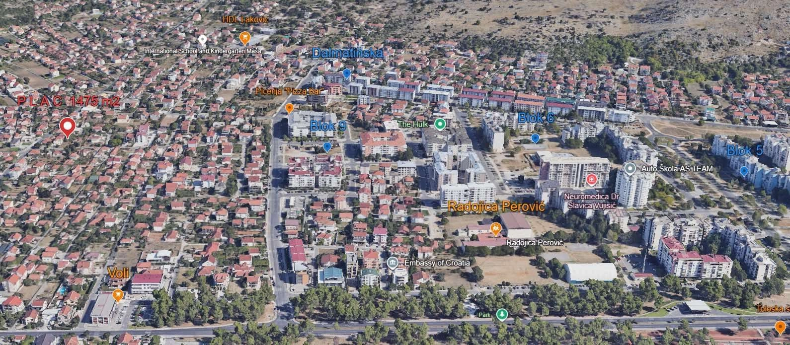 Plac 1.475 m² – Tološi, Podgorica — fotografija 6