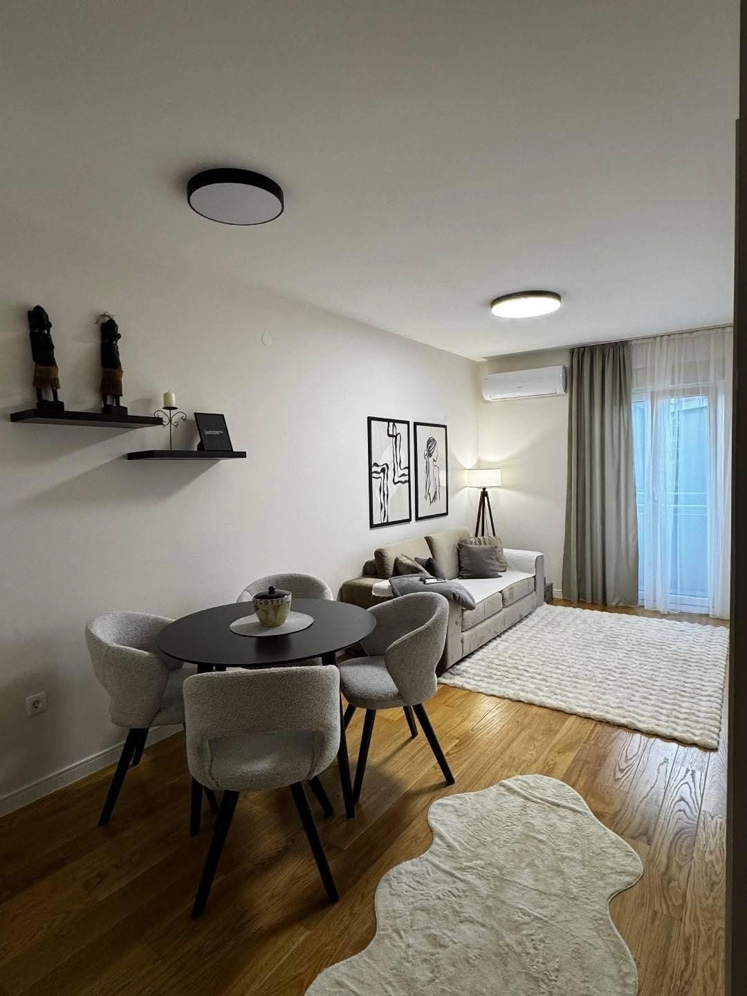 Jednosoban-stan-s-terasom-Central-Point-Podgorica-4 Izdavanje: Jednosoban stan 40 m² – Central Point, Podgorica — fotografija 5