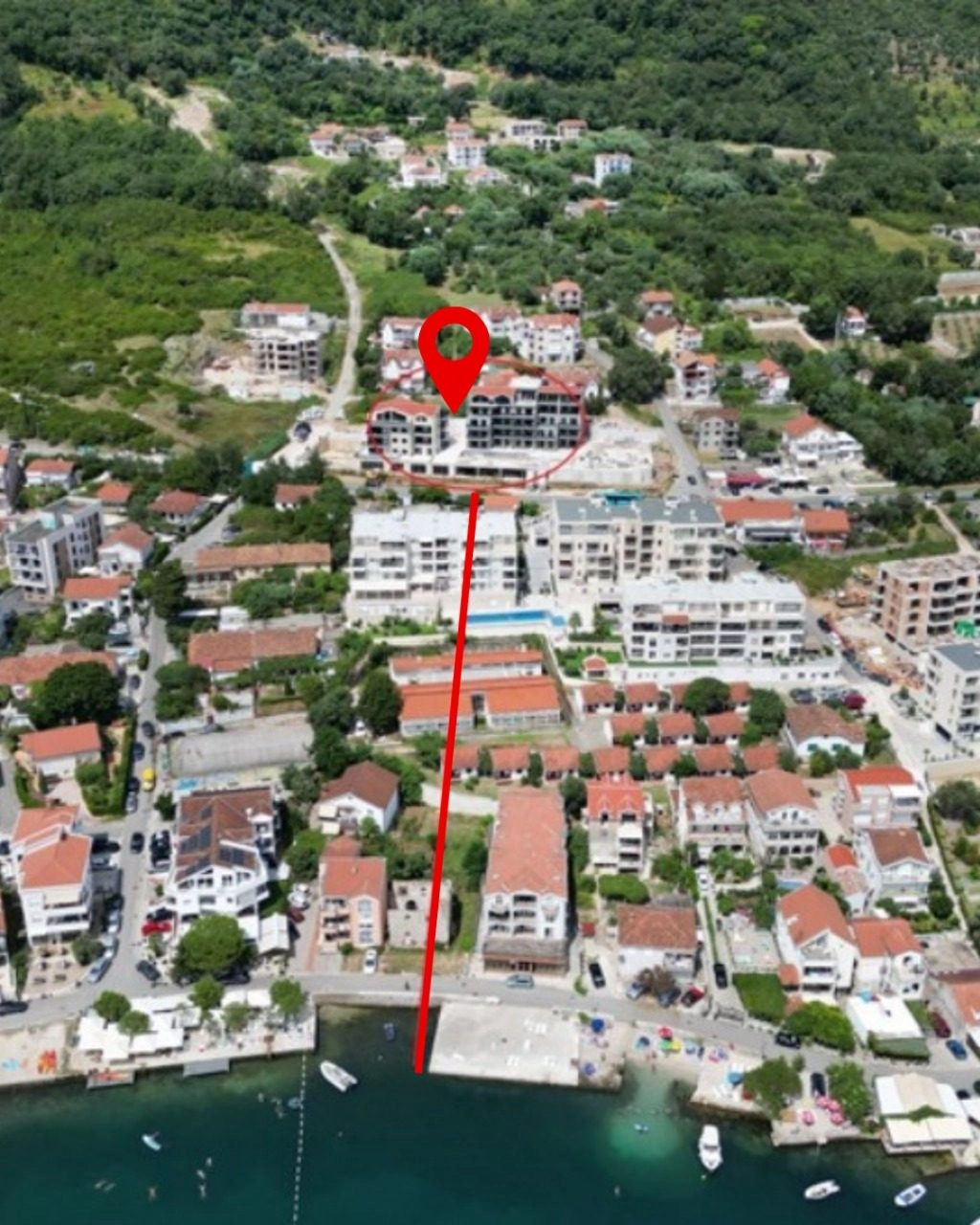 Jednosoban stan 50 m² – Đenovići, Herceg Novi — fotografija 4