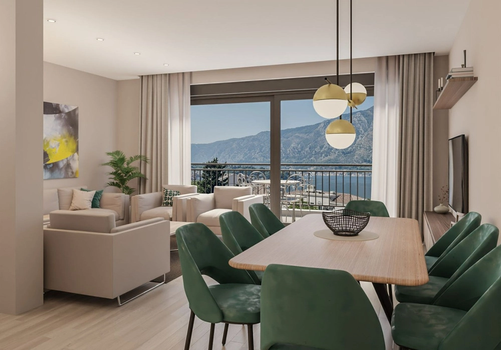 Dvosoban stan 68 m² – Dobrota, Kotor — fotografija 2