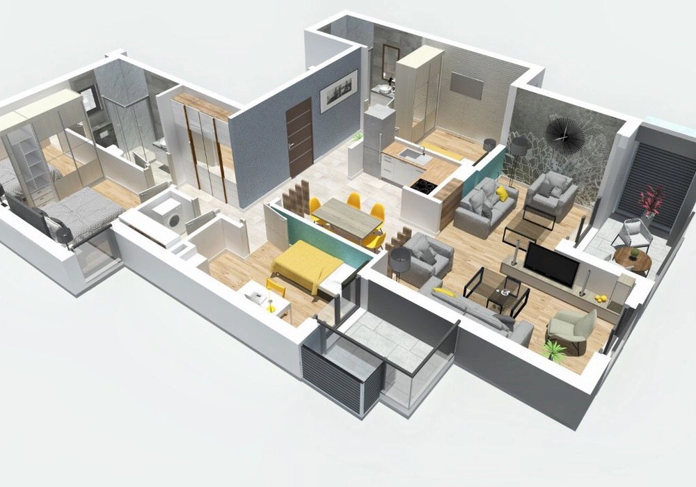 Dvosoban-stan-u-novogradnji-Mazina-Tivat-8 Dvosoban stan 89 m² – Mažina, Tivat — fotografija 9