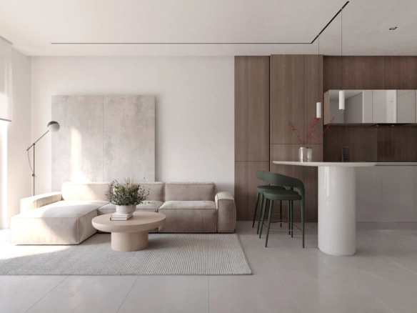Dvosoban stan 66 m² – Mažina, Tivat — fotografija 4