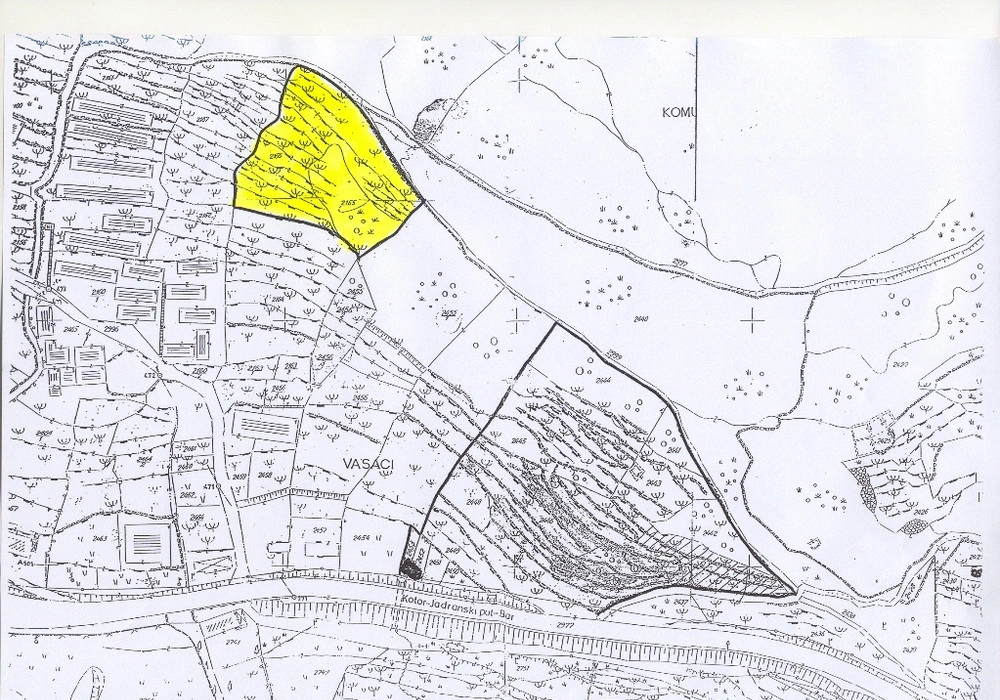 Plac-3561-m²-u-Rezevicima-Budva-6 Plac 3.561 m² – Reževići, Budva — fotografija 7