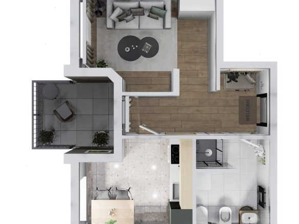Jednosoban stan 53 m² – Ulcinj — fotografija 15