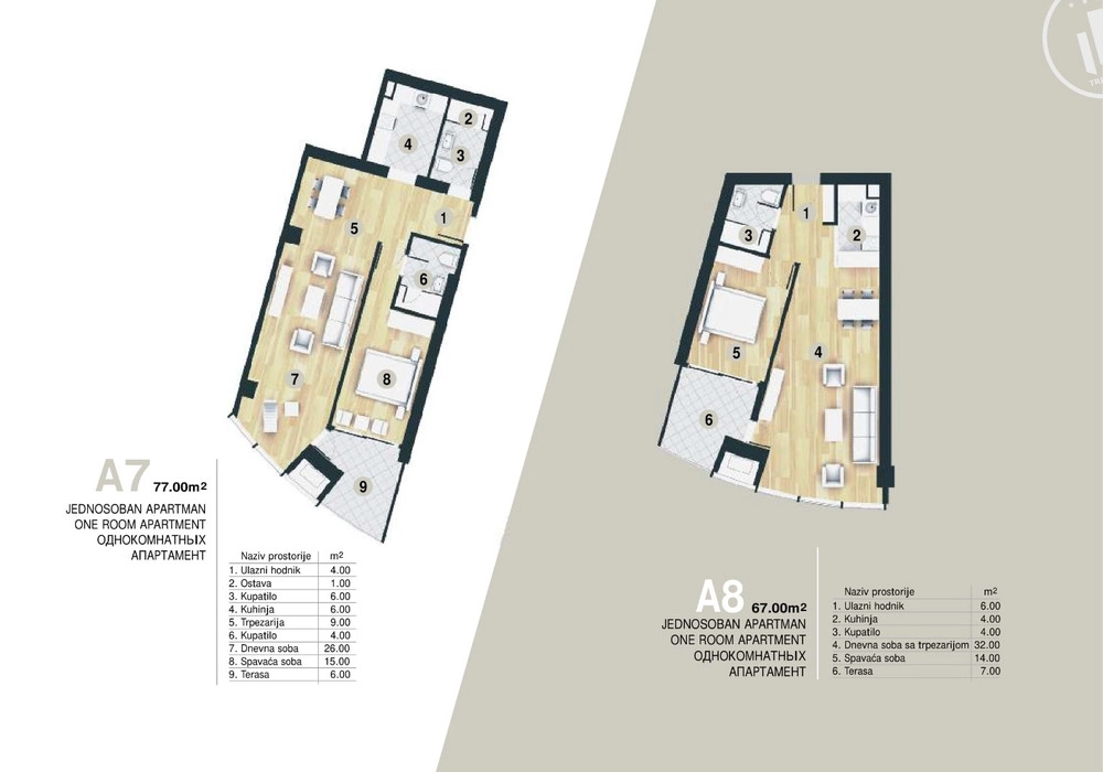 Jednosoban-stan-u-novogradnji-Centar-Budva-2 Jednosoban stan 67 m² – Centar, Budva — fotografija 3