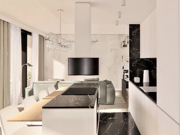 Jednosoban stan 61 m² – Vidikovac, Budva — fotografija 5