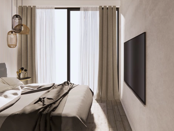 Jednosoban stan 61 m² – Vidikovac, Budva — fotografija 7