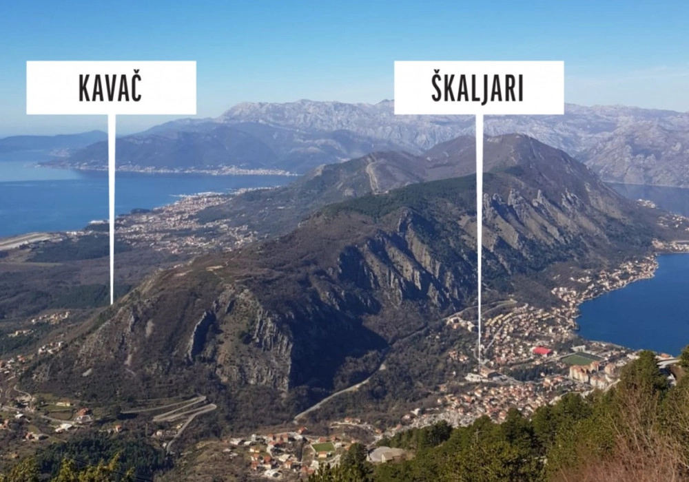 Dvosoban stan 90 m² – Kavač, Kotor — fotografija 2
