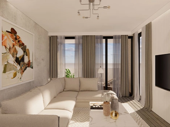 Jednosoban stan 63 m² – Vidikovac, Budva — fotografija 3