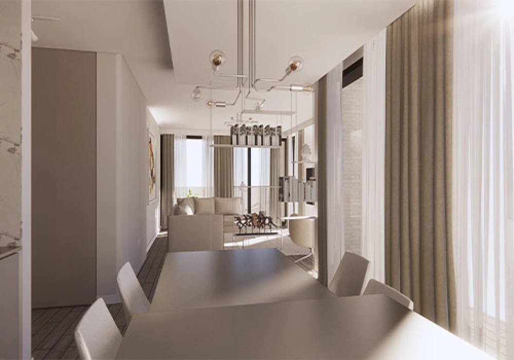 Jednosoban stan 63 m² – Vidikovac, Budva — fotografija 7