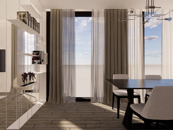 Jednosoban stan 63 m² – Vidikovac, Budva — fotografija 8