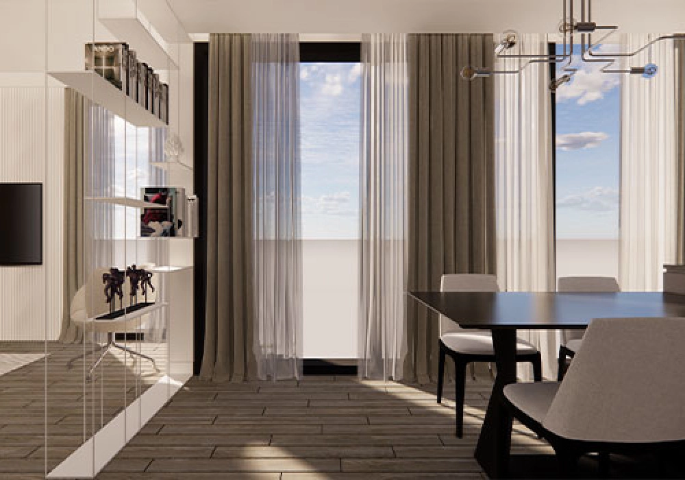 Jednosoban stan 63 m² – Vidikovac, Budva — fotografija 8
