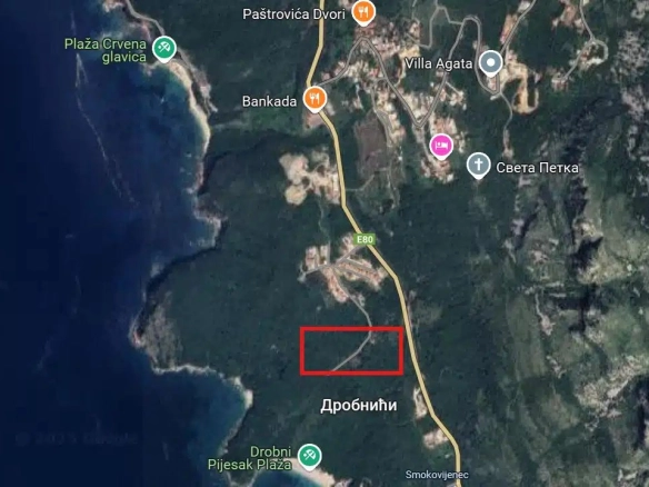 Plac za izgradnju turističkih vila u Reževićima