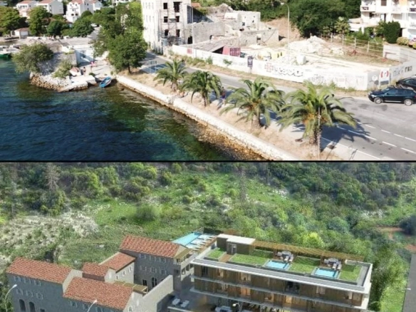 Hotelski projekat uz more u Risnu