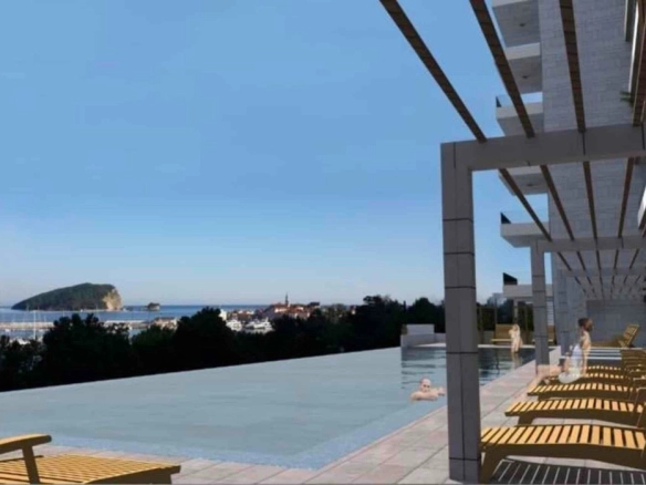 Dvosoban stan 77 m² – Gospoština, Budva — fotografija 9