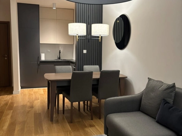 Namješten jednosoban stan u naselju Central Point, Podgorica — fotografija 9