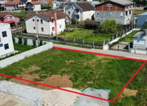 Plac 457 m² – Dahna, Podgorica — fotografija 2