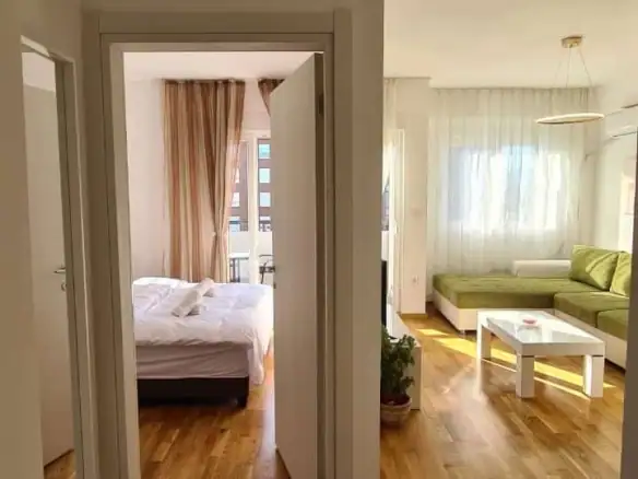 Namješten jednosoban stan u Zabjelu, Podgorica — fotografija 4