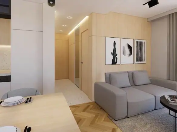 Namješten dvosoban stan 53 m² u Budvi — fotografija 2