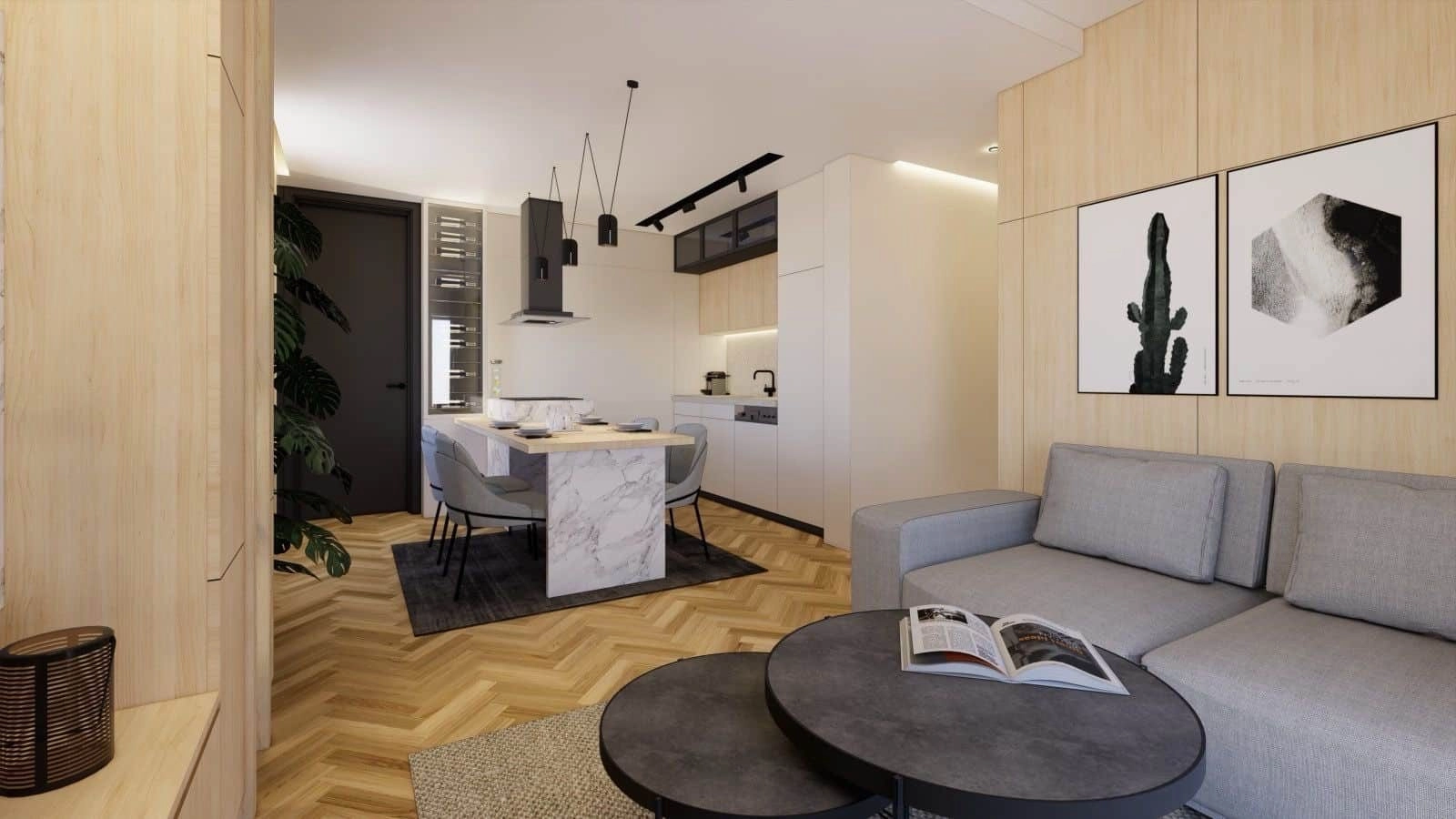 Dvosoban-stan-53-m²-u-Budvi-4 Namješten dvosoban stan 53 m² u Budvi — fotografija 5