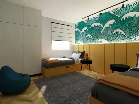 Namješten dvosoban stan 53 m² u Budvi — fotografija 8