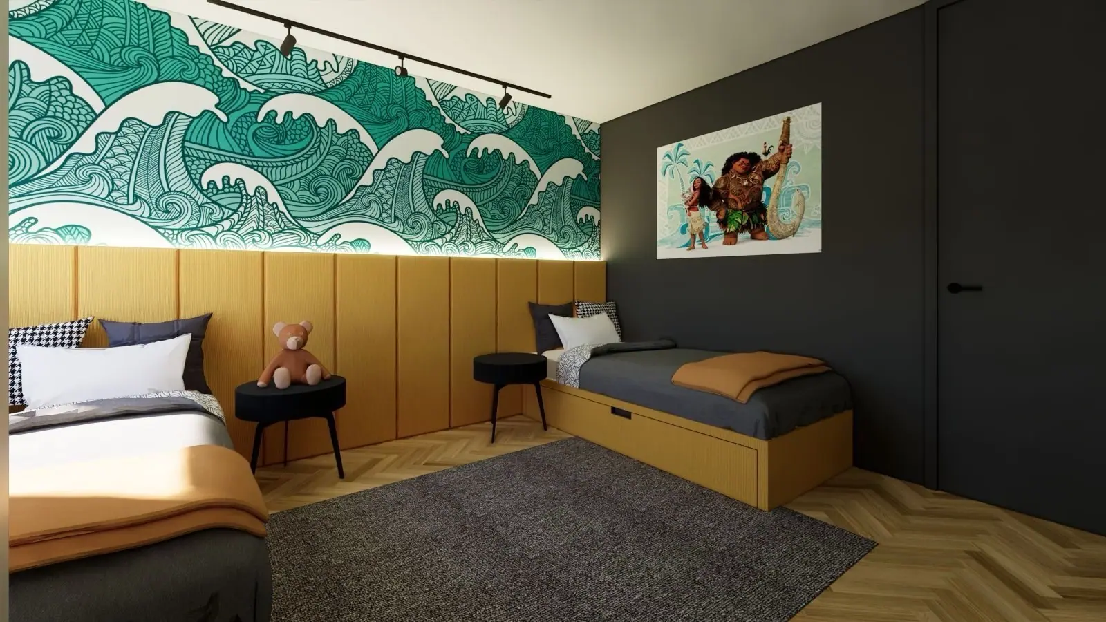 Dvosoban-stan-53-m²-u-Budvi-8 Namješten dvosoban stan 53 m² u Budvi — fotografija 9