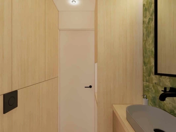 Namješten dvosoban stan 53 m² u Budvi — fotografija 12