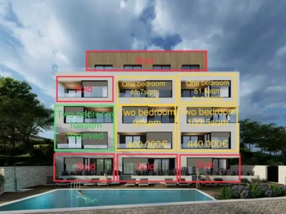 Dvosoban stan 94 m² – Donja Lastva, Tivat — fotografija 6
