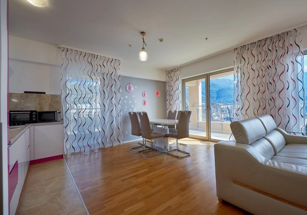 Dvosoban-stan-u-kompleksu-Harmonia-Boreti-Budva-1 Dvosoban stan 98 m² – Boreti, Budva — fotografija 2